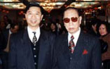 Lam Chun Fai  with his father  Lam Cho