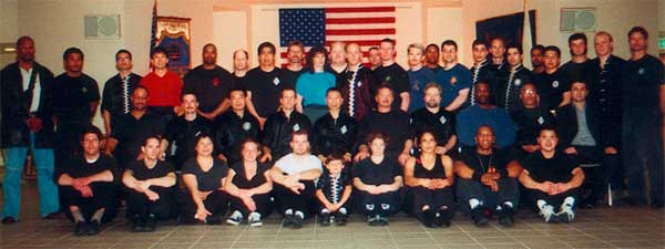 Lam Chun Fai at seminar hosted by the Lam Family Tiger Crane school in Concord, CA 